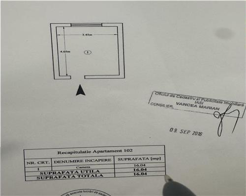 Cameră de cămin de vânzare – Frumoasa | Etaj 4/4 | 16 mp