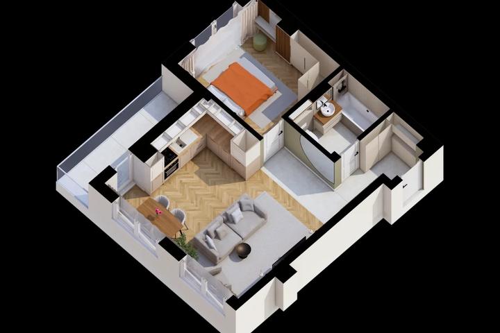 Apartament 2 camere de vanzare Nicolina - C.U.G.