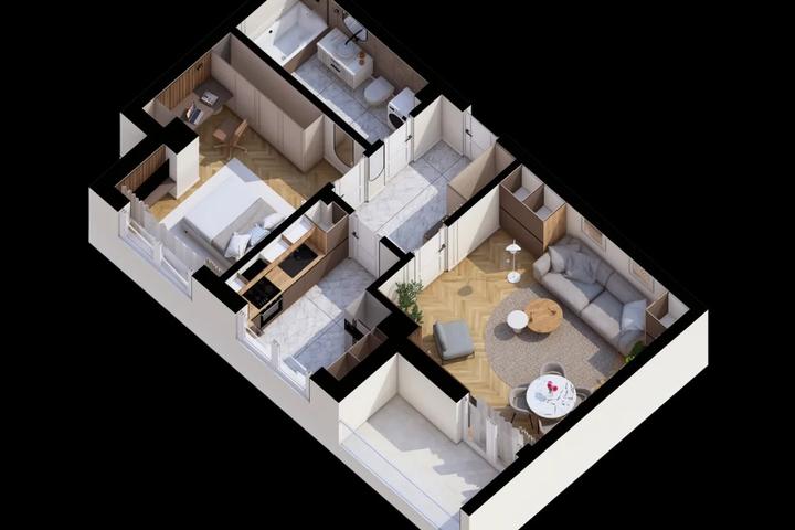 Apartament 2 camere de vanzare C.U.G.
