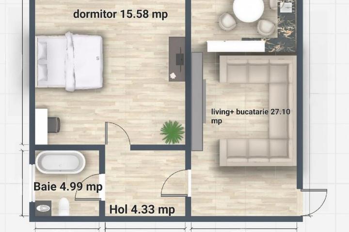 Apartament 2 camere de vanzare Iasi Miroslava Miroslava
