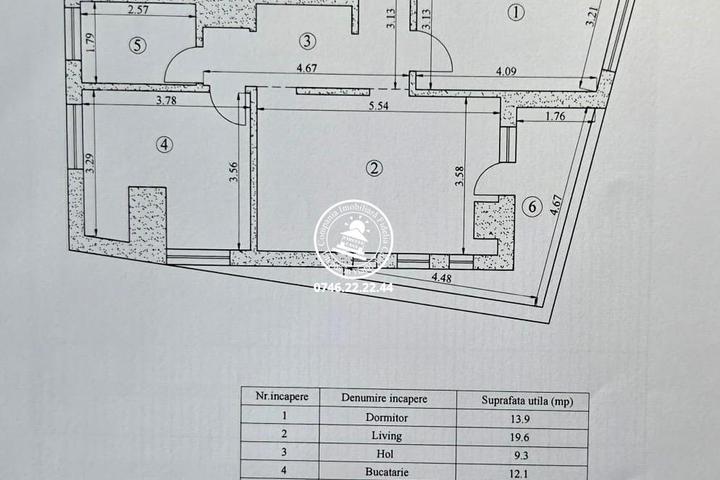 Apartament cu 2 camere de vanzare in Tatarasi