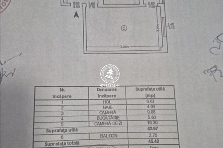 Apartament 2 camere decomandat zona Galata - Iasi