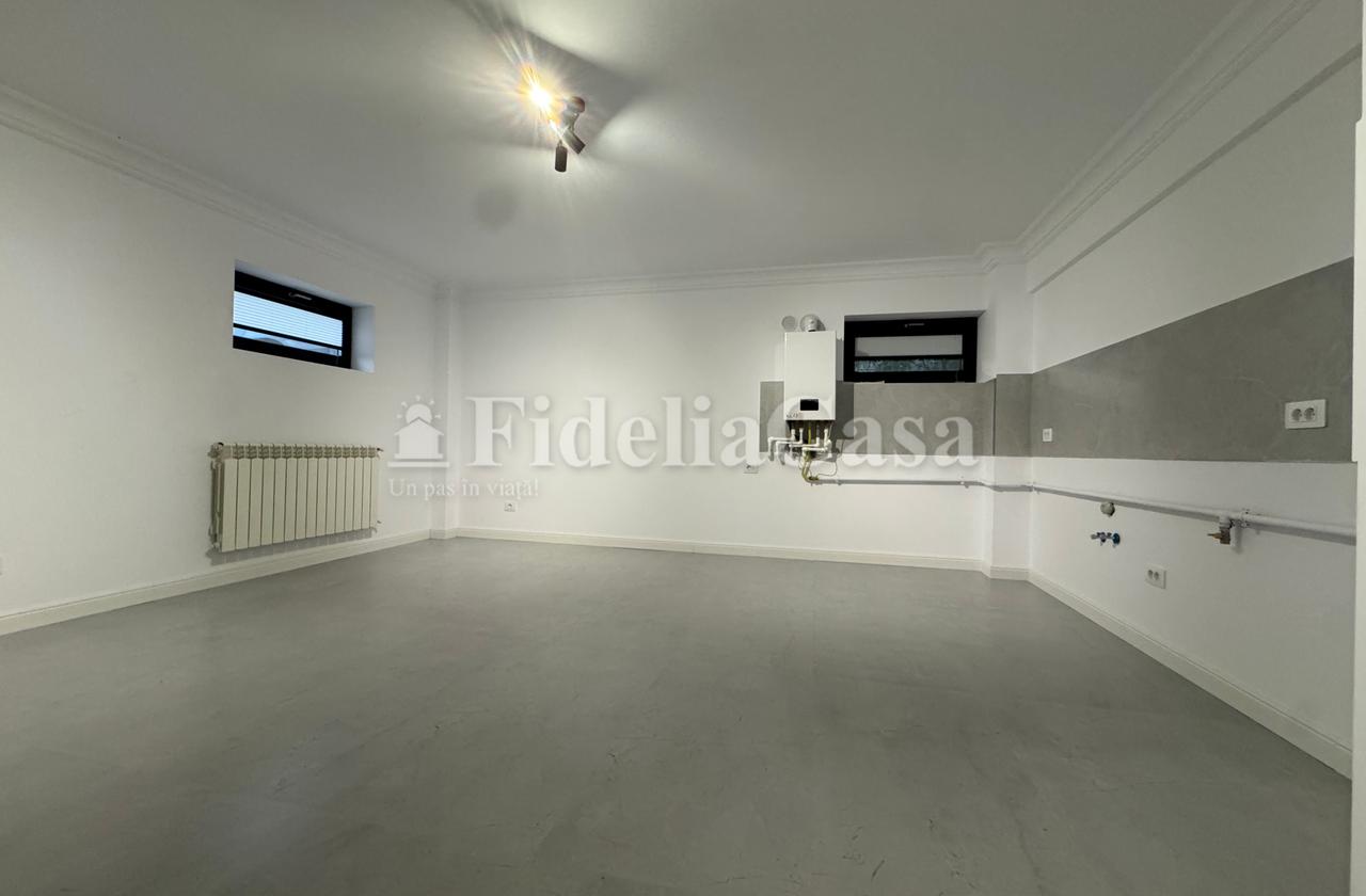 Apartament cu 1 cameră, 38,74 mp utili, demisol, construcție 2018 – Strada Pepinierei, Miroslava