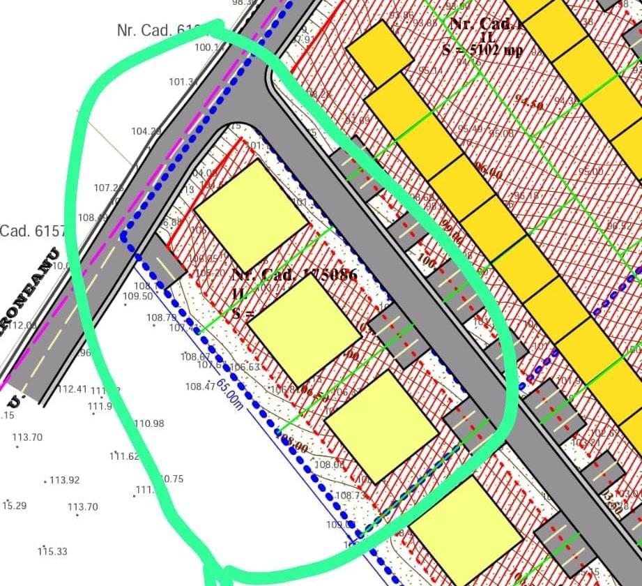 Teren pentru constructii case de vanzare Iasi Sorogari