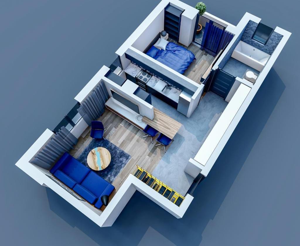 Apartament 2 camere de vanzare Bucium
