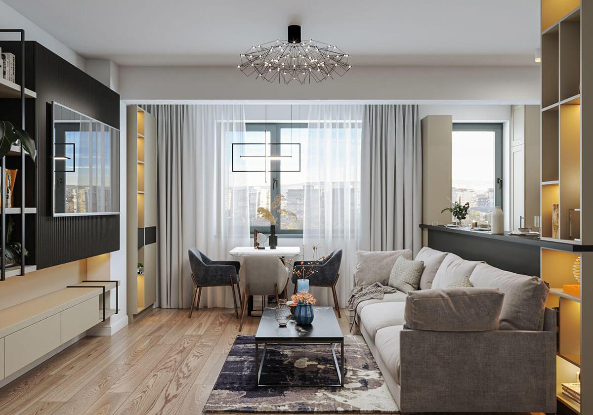 Apartament 2 camere de vanzare Dacia