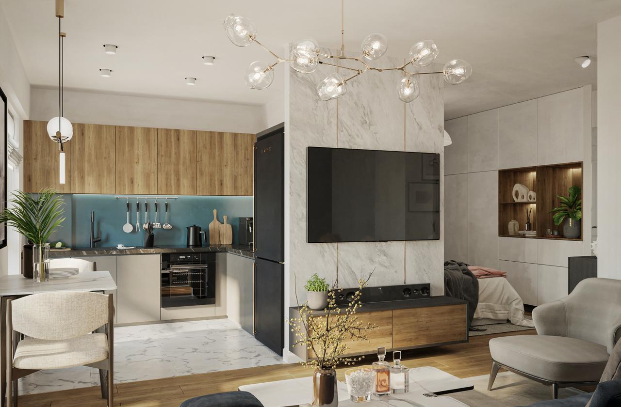 Apartament Nou 1 camere de vanzare Galata