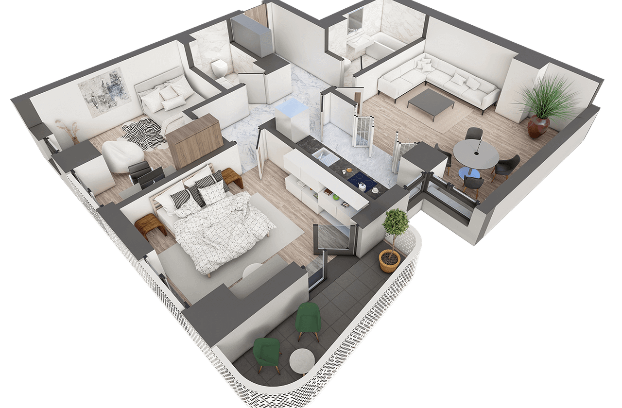Apartament Nou 3 camere de vanzare Galata