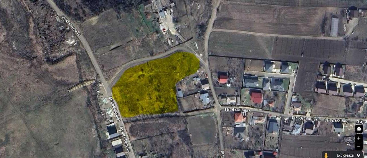 Teren pentru constructii case de vanzare Iasi Valea Lupului