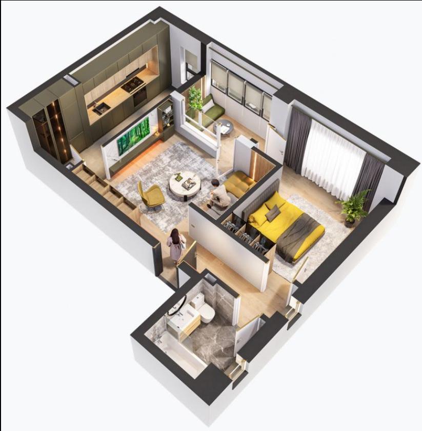 Apartament 2 camere de vanzare Galata