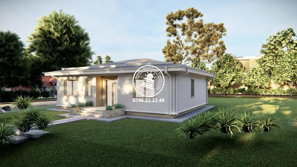 Casa parter 450mp de teren de vanzare in Valea Adanca
