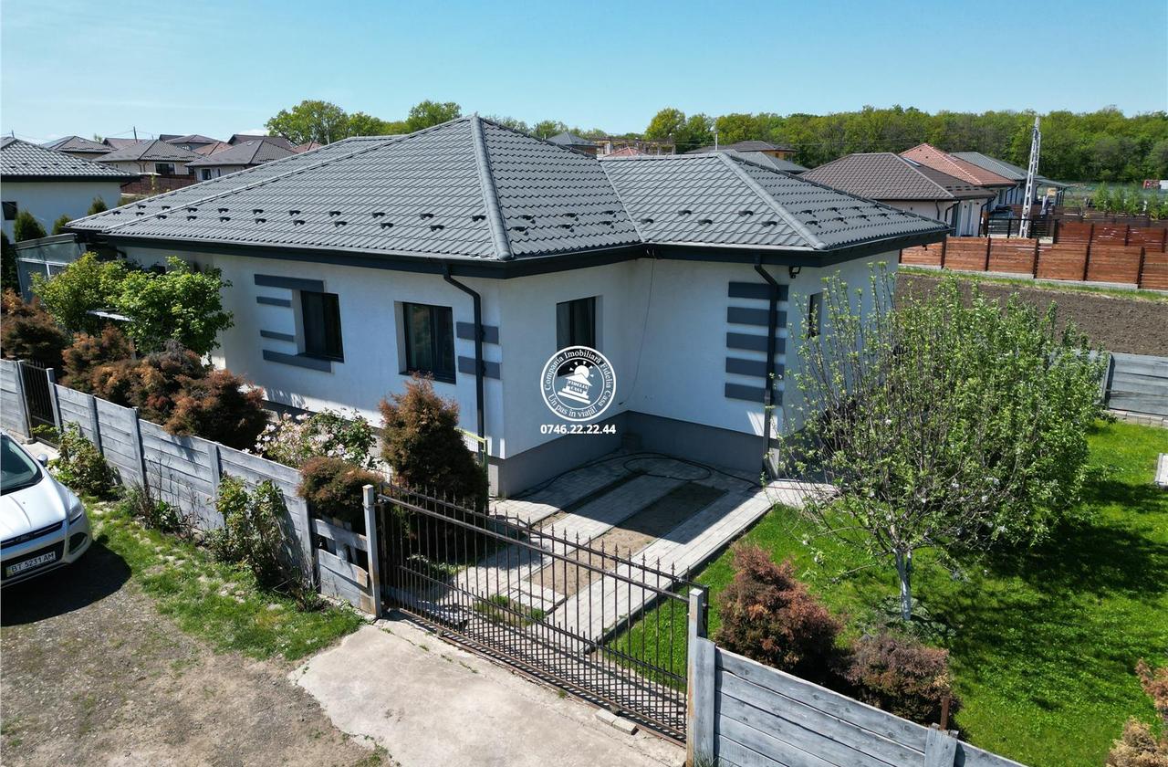 Casa P+Pod 4 camere 479 mp teren - Breazu Iasi