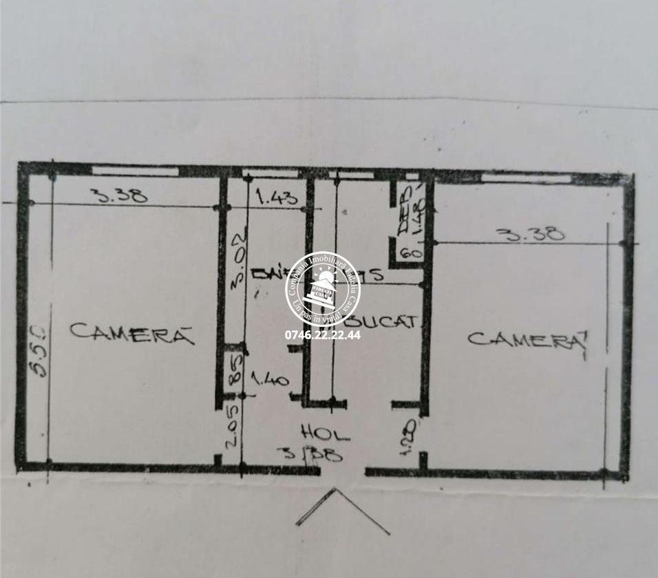 Apartament 2 camere decomandat parter - cartier Cug