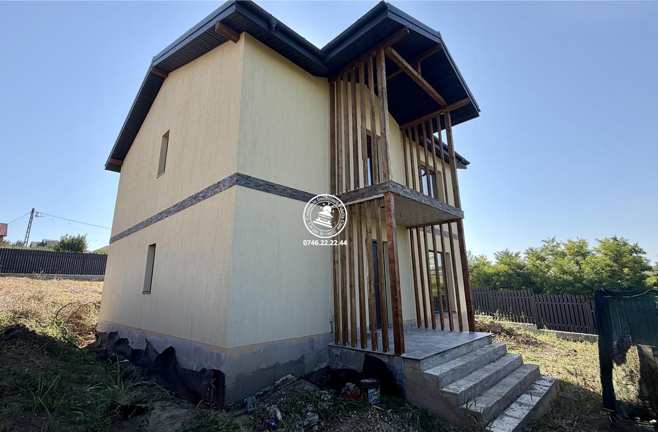 Vilă individuala în Vânători Popricani | Teren 750 mp Pompă de Căldură