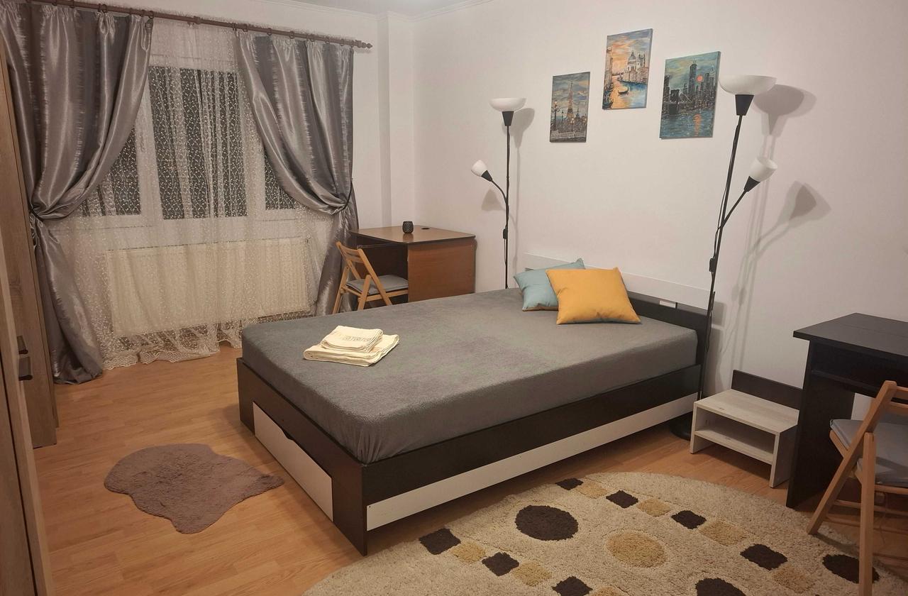 Garsonieră (1 cameră) de închiriat, Piața Dacia, recent renovată, centrală proprie