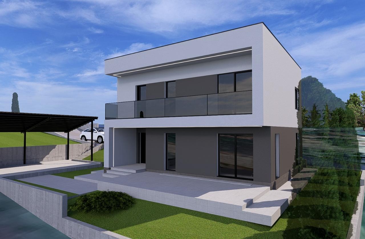Vila de vanzare Breazu cu 600 mp teren